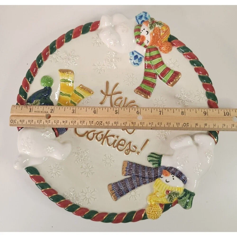 Fitz & Floyd Classics Christmas Snowman 